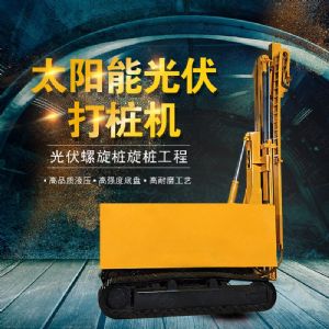青海建筑工地光伏打樁機(jī)，伸縮臂光伏打樁機(jī)