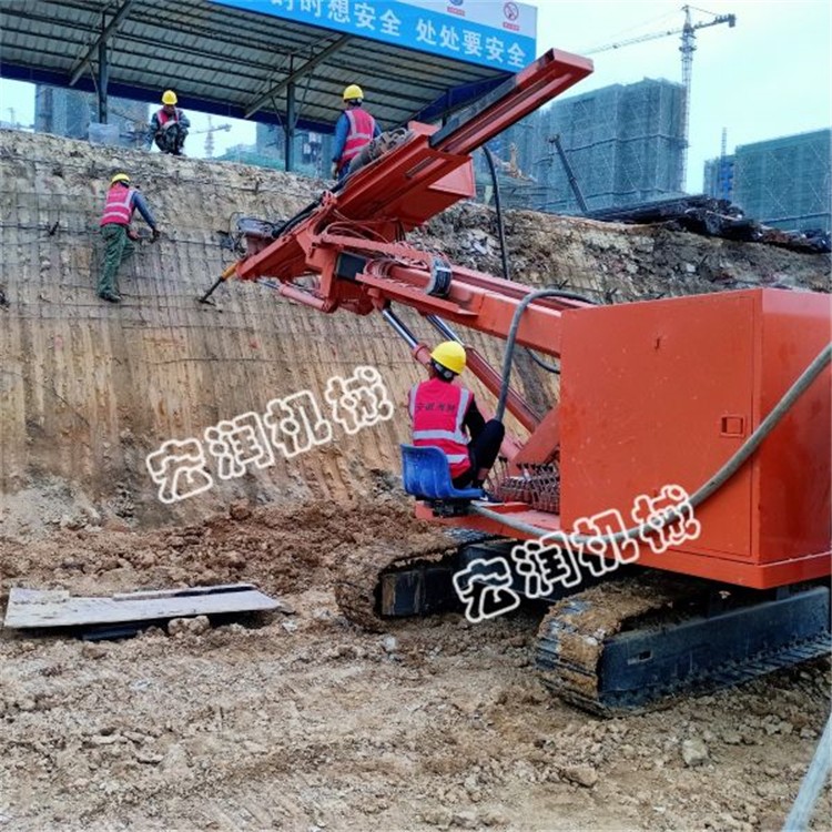 生產(chǎn)多功能液壓錨固鉆機，山體護坡鉆孔機