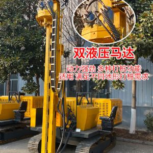 雙液壓雙馬達(dá)打樁機